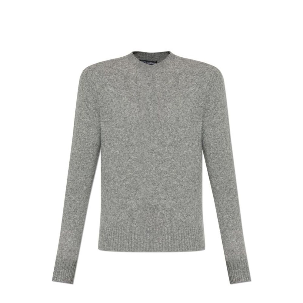 Sweater with a crew neckline